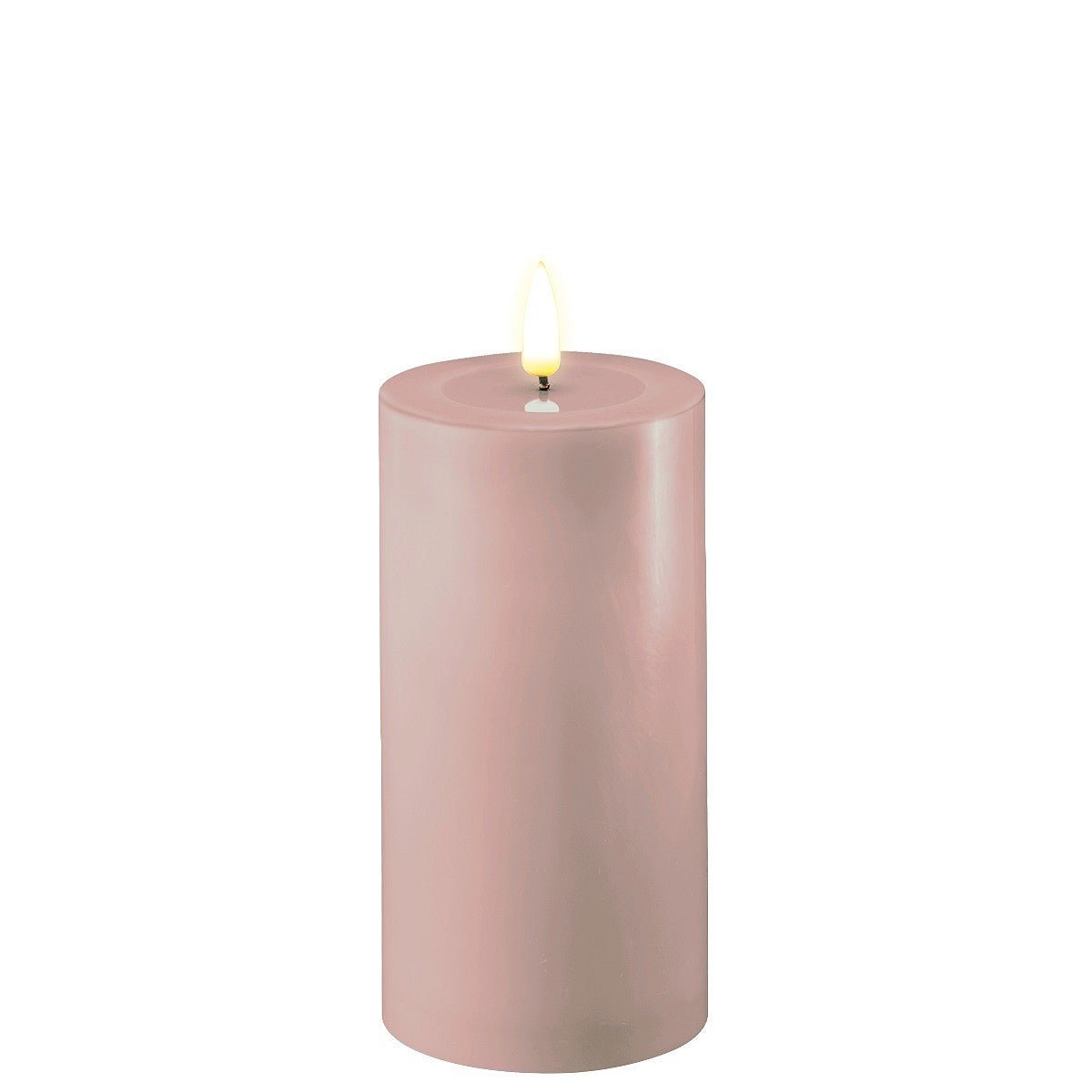 Flameless LED Rose Candle 7.5 x 15cm (3 x 6")