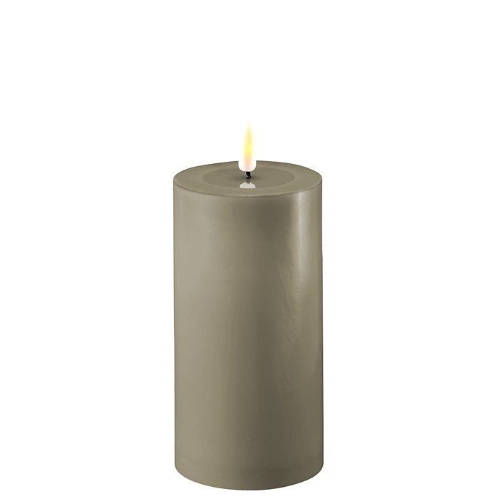 Flameless LED Sand Candle 7.5 x 15cm (3 x 6")