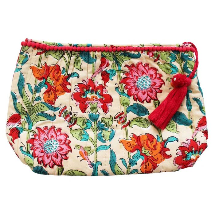 Floral Garden Wash Bag