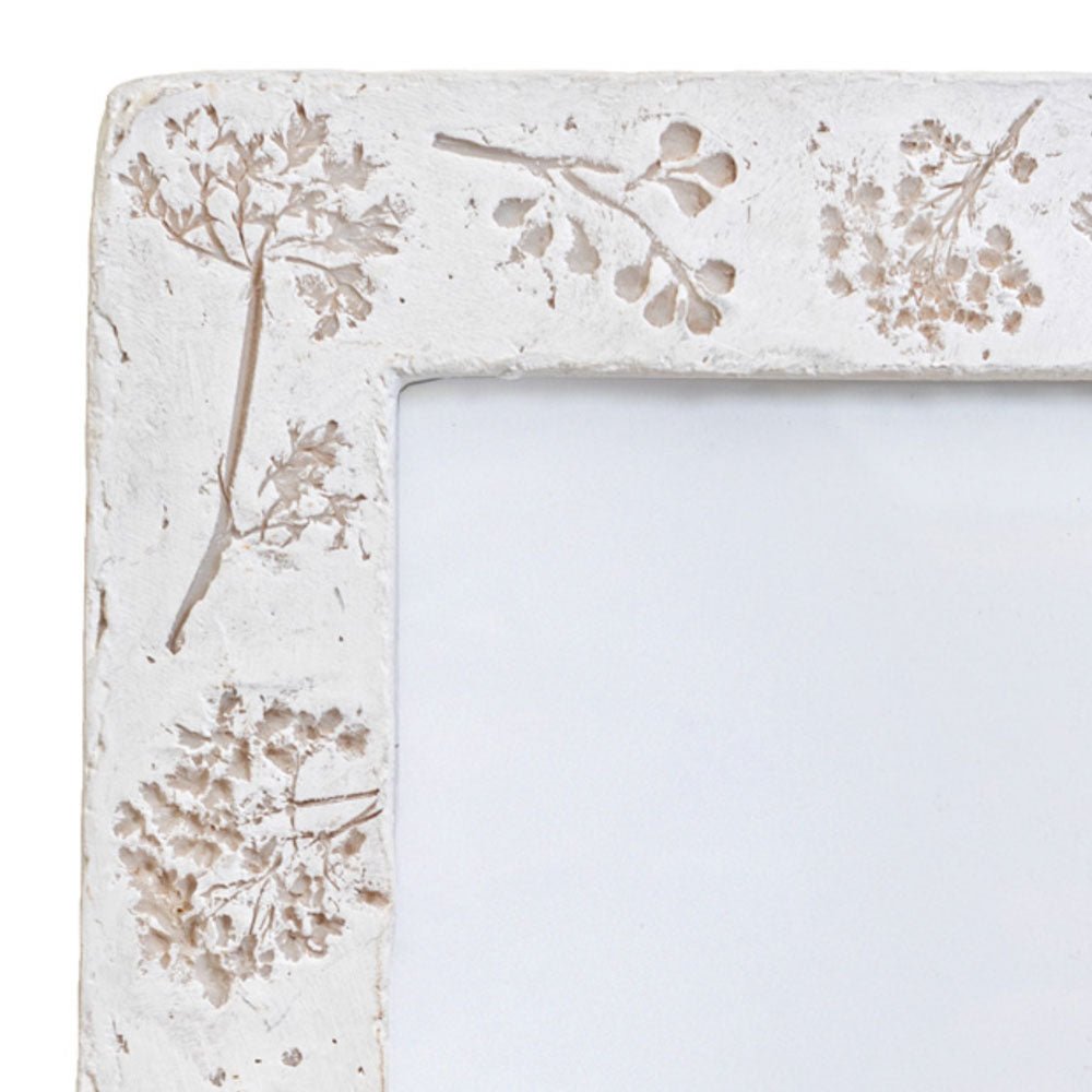 Flower Imprint Photo Frame