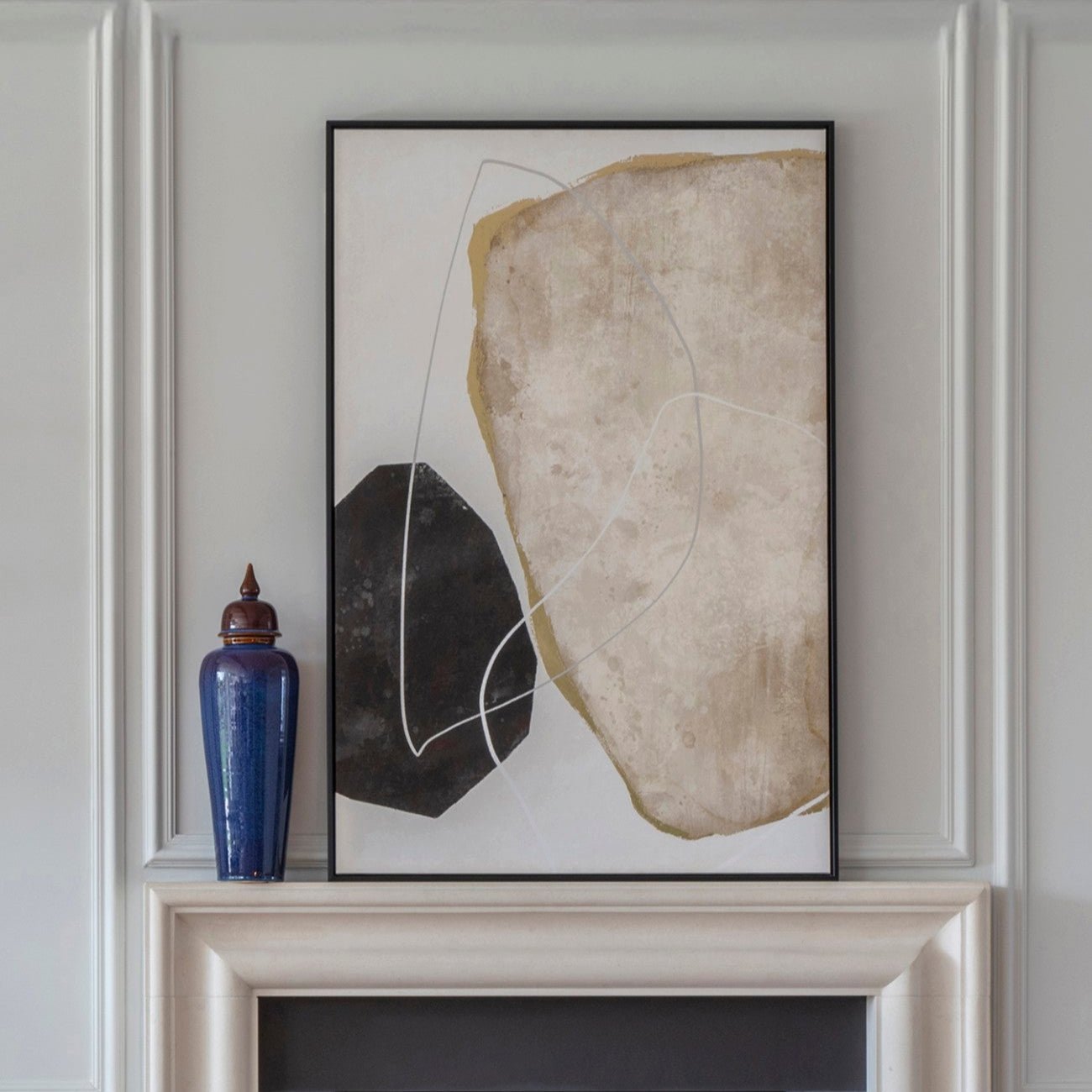 Framed Abstract Canvas