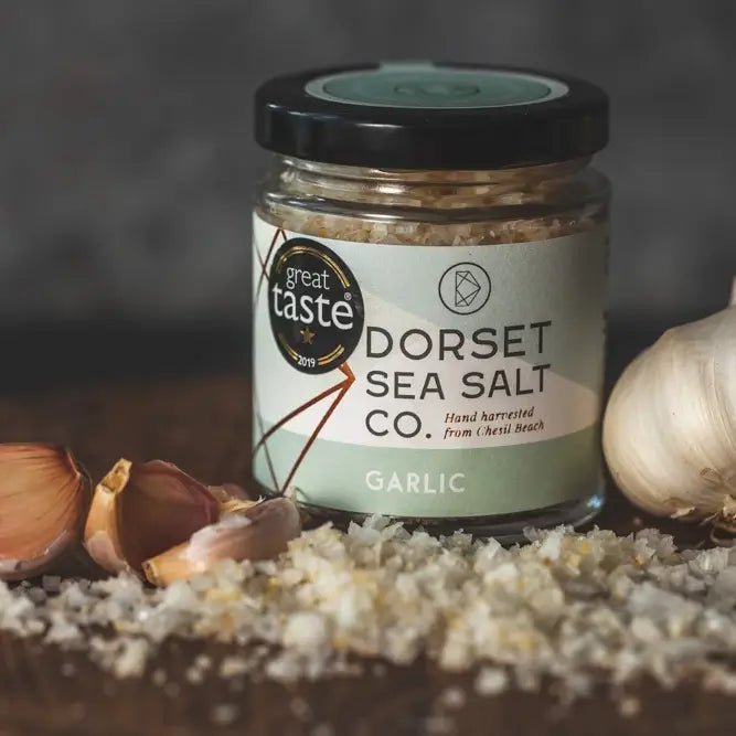 Garlic Infused Dorset Sea Salt (100g)