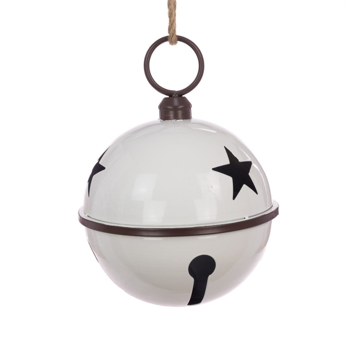 Giant Large White Metal Bell