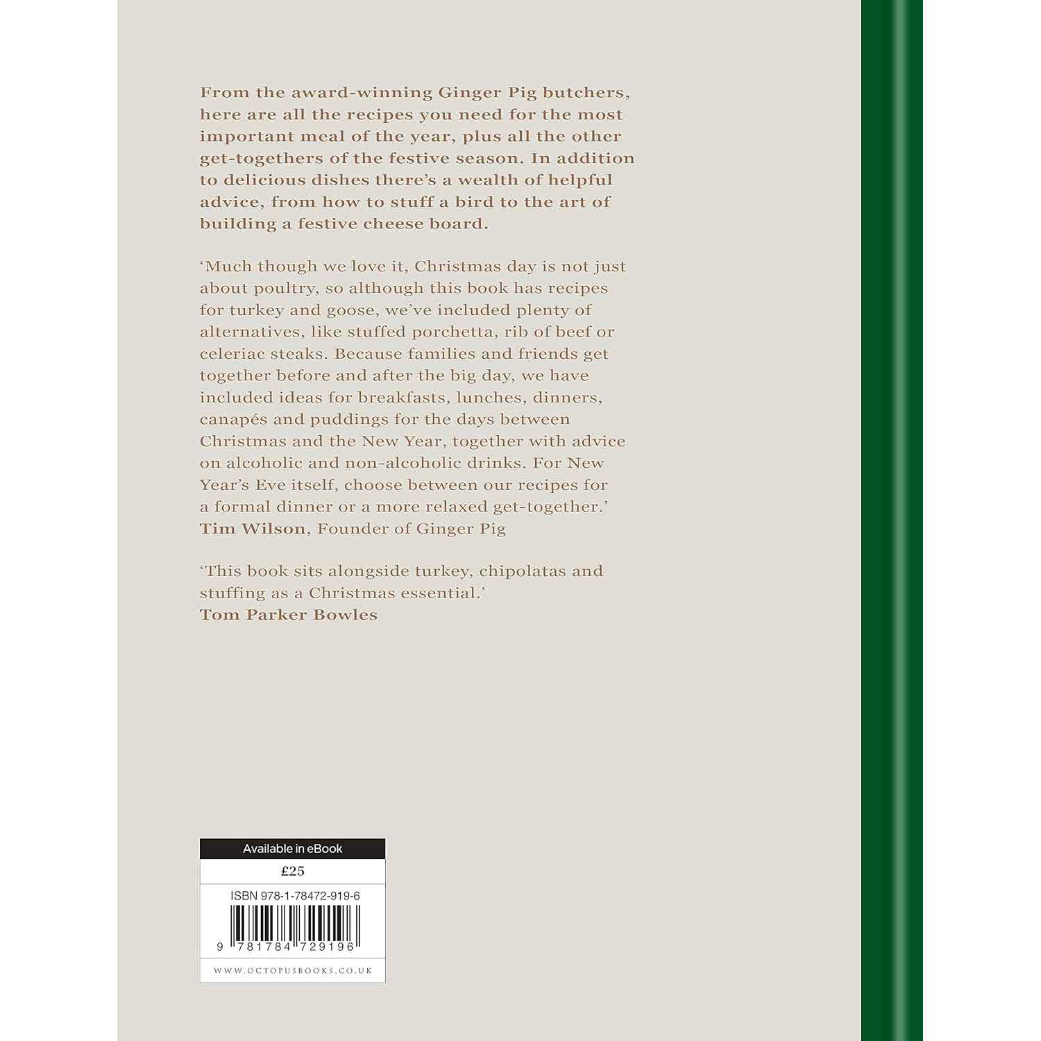 Ginger Pig Christmas Cook Book