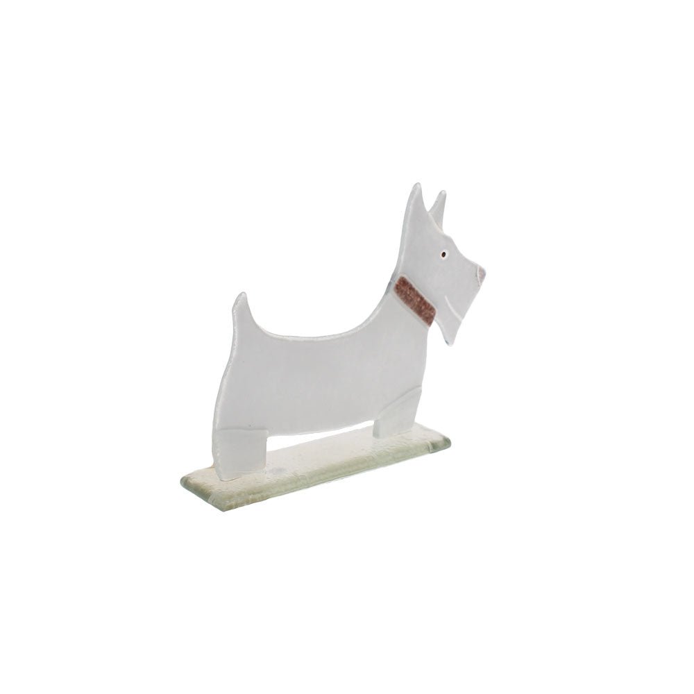Glass Westie Dog