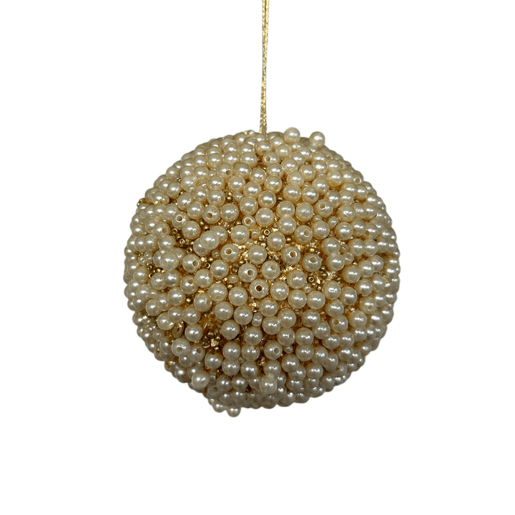Gold Pearl Bauble