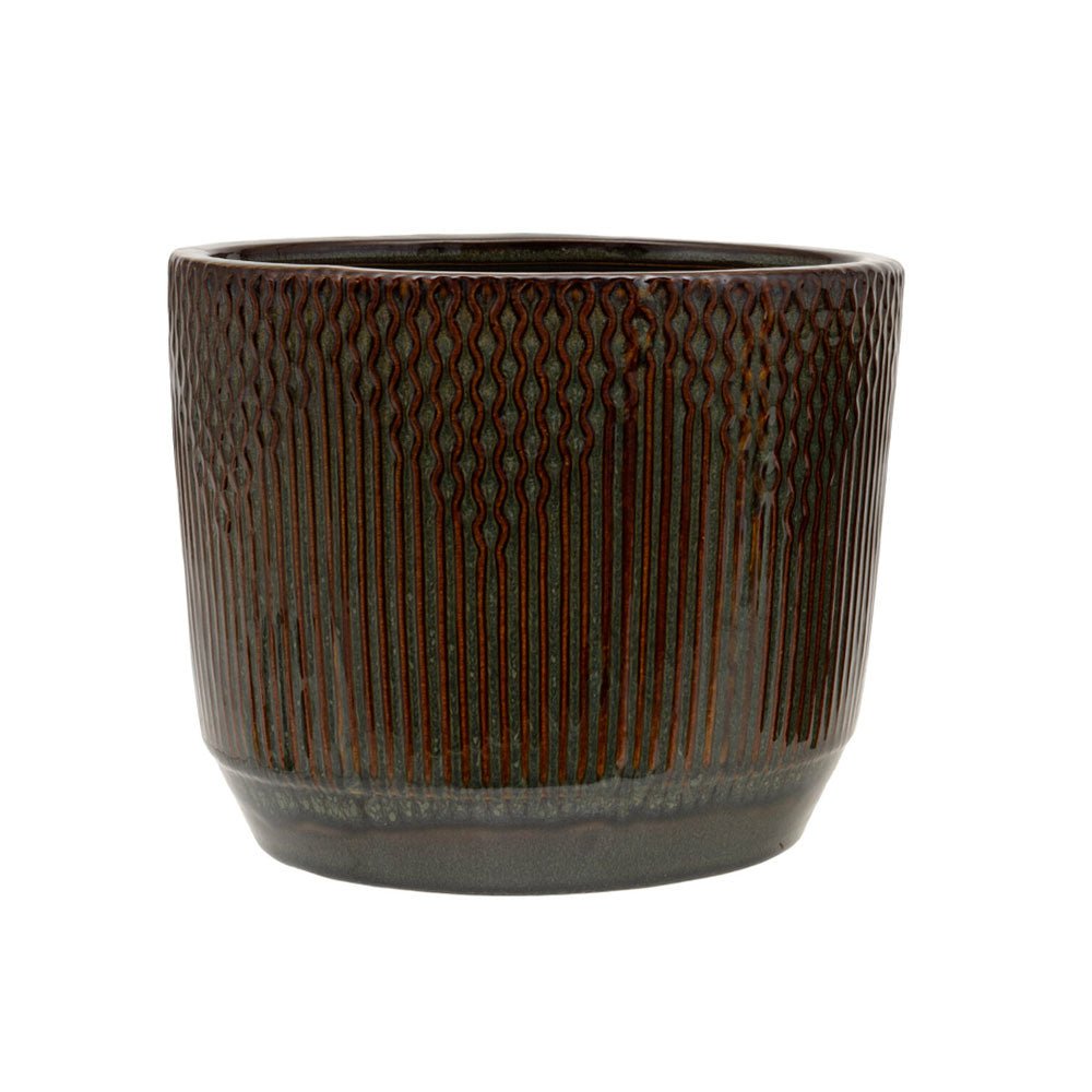 Green and Gold Pot, Large