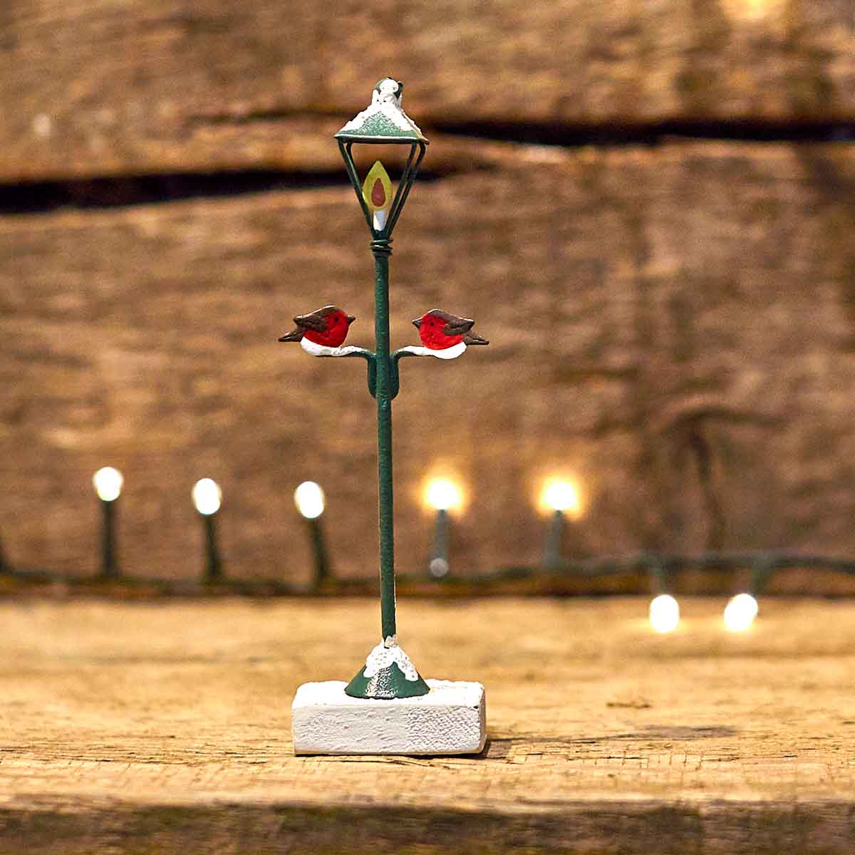 Green Lamp Post Christmas Decoration