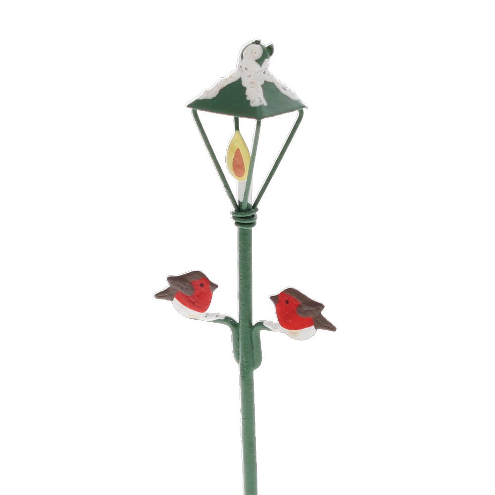 Green Lamp Post Christmas Decoration