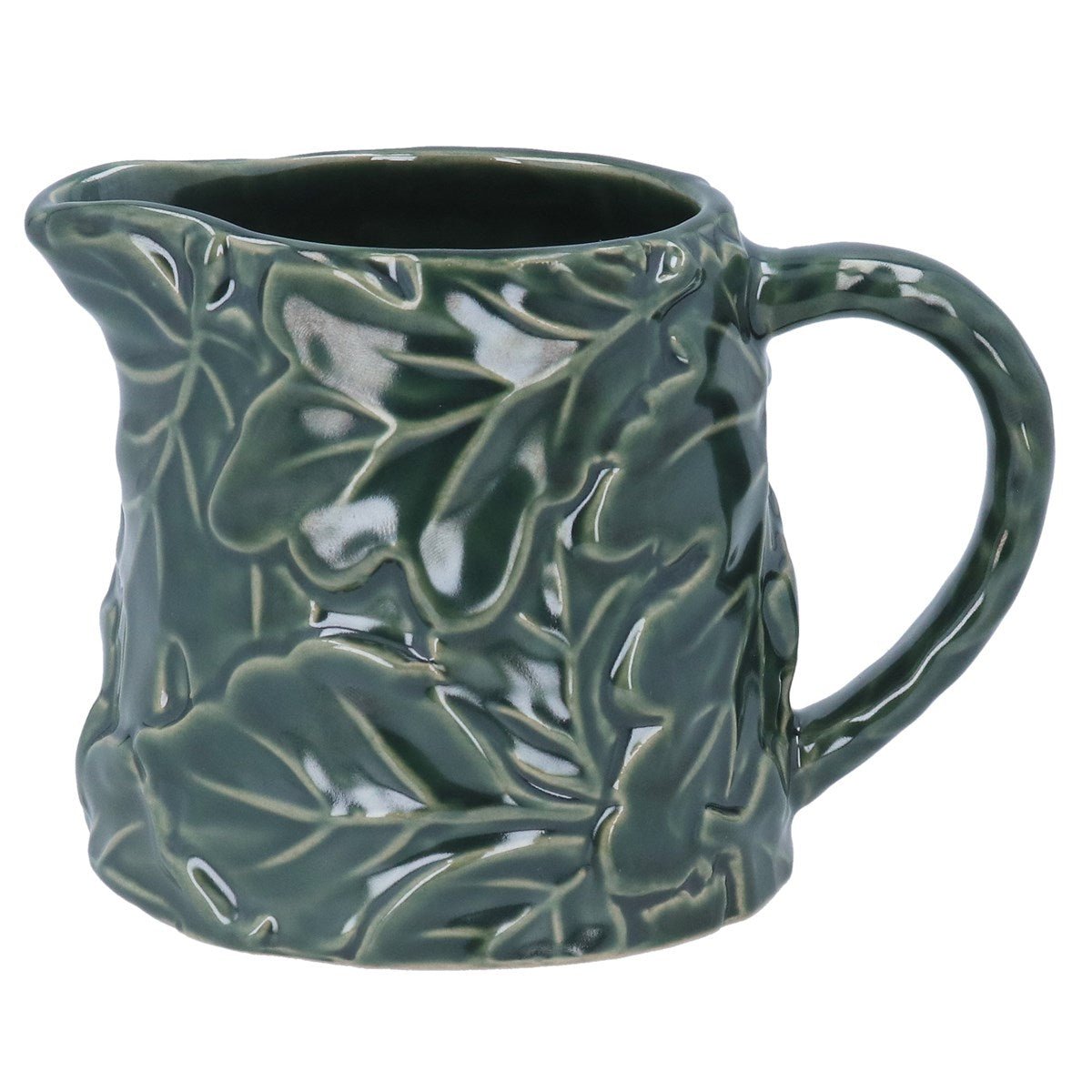 Green Oak Leaf Jug