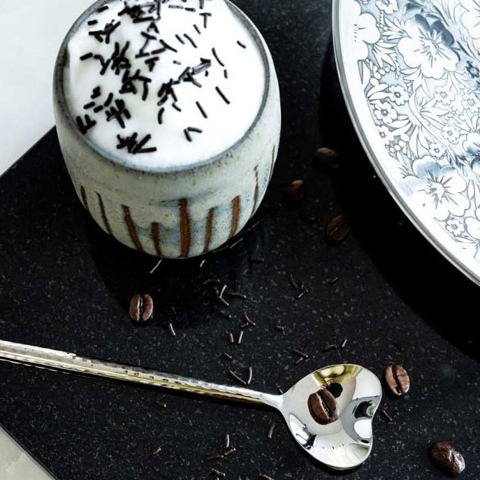 Hammered Heart Spoon