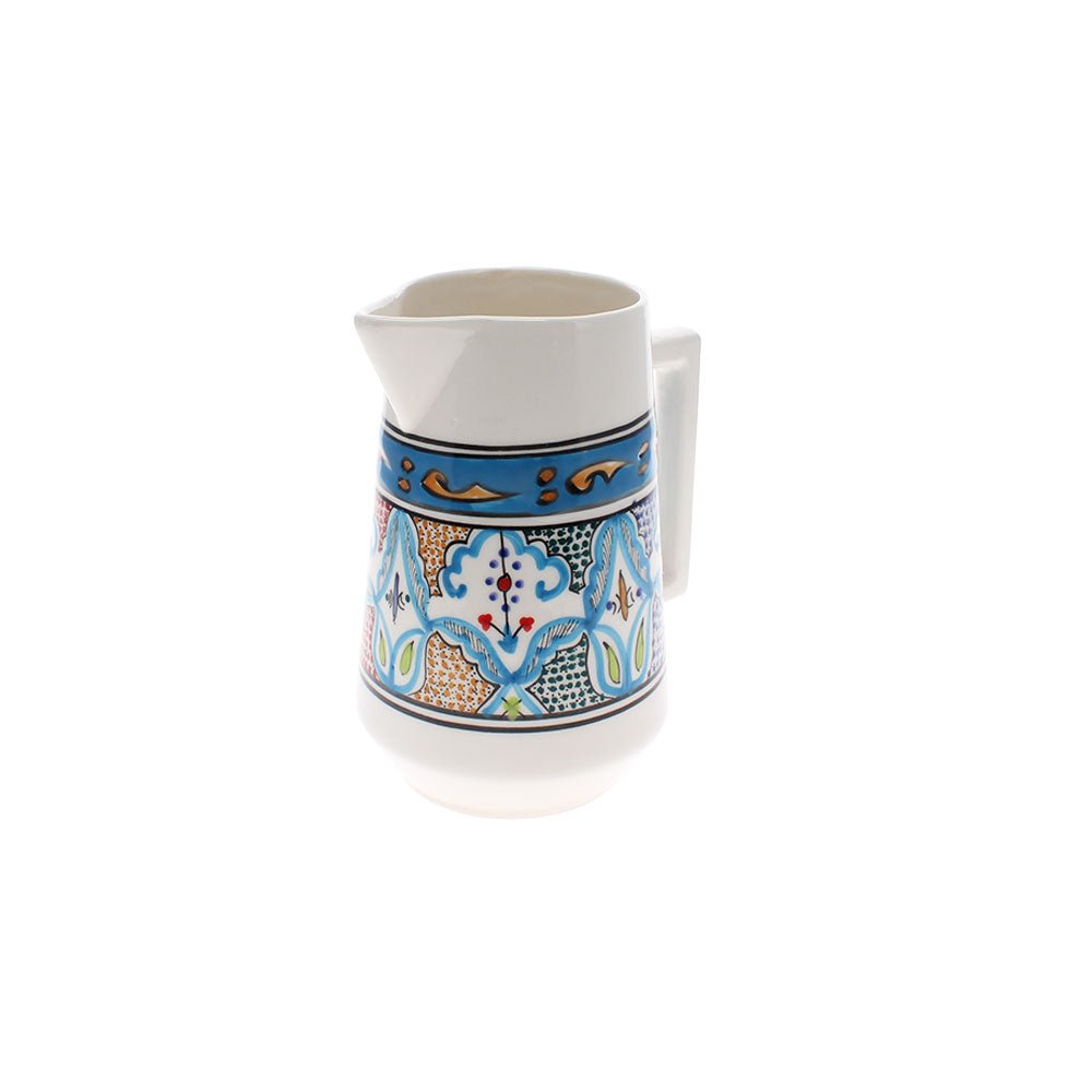 Hand Made Jug, Aquamarine