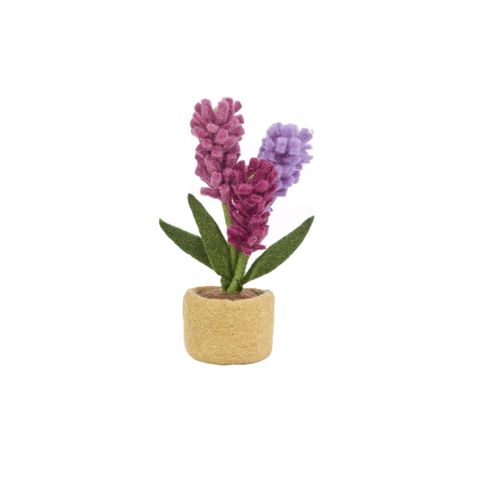 Handmade Felt Potted Lavender Plant