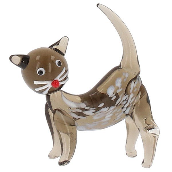 Handmade Glass Cat - Angela Reed -