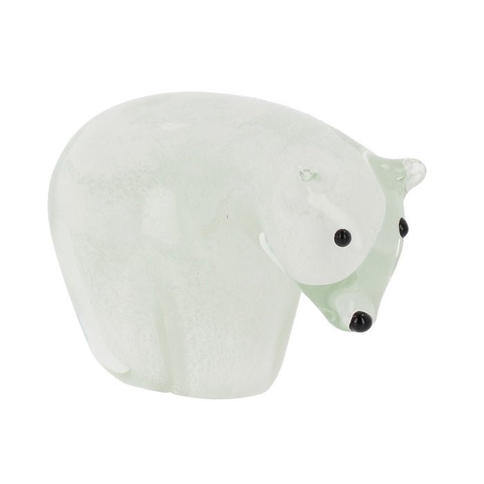 Handmade Glass Polar Bear
