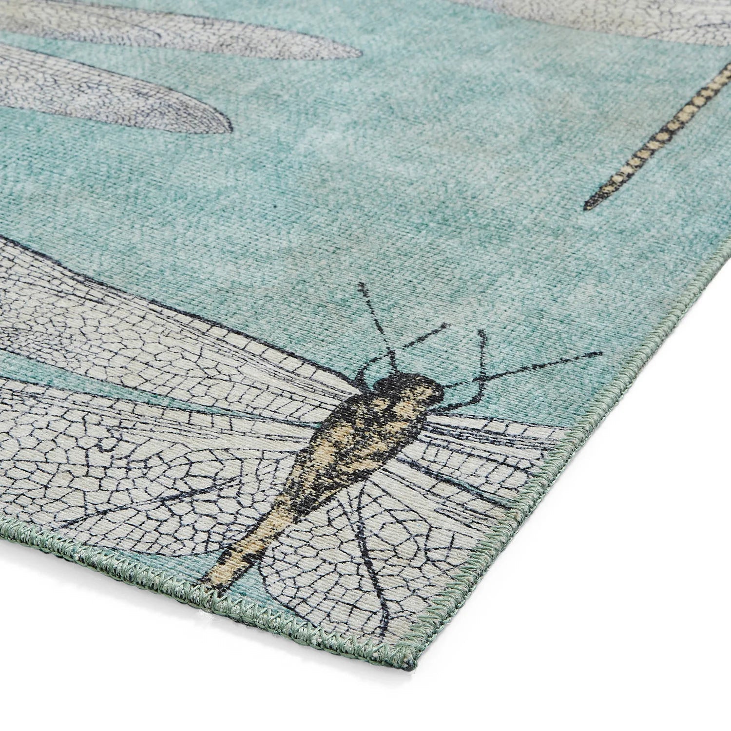 Harlequin Demoiselle Washable Rug, Mineral 76 x 150cm,120 x 170cm,152 x 230cm,185 x 290cm,61 x 230cm