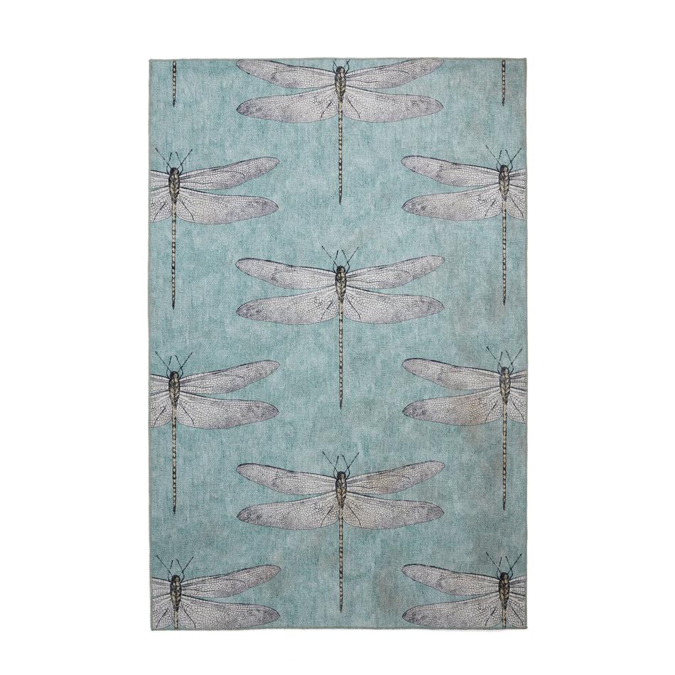 Harlequin Demoiselle Washable Rug, Mineral - Angela Reed -