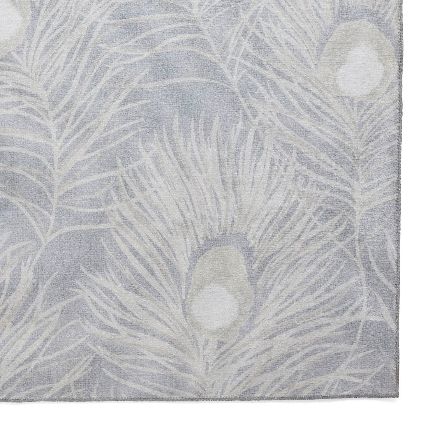 Harlequin Orlena Washable Rug, Powder Blue 76 x 150cm,120 x 170cm,152 x 230cm,185 x 290cm,61 x 230cm