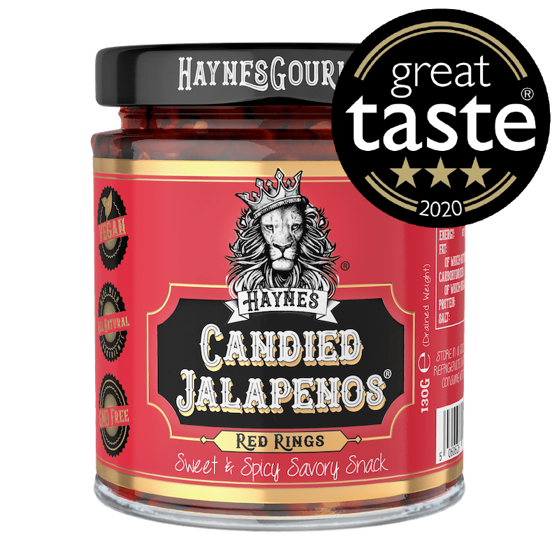 Haynes Candied Jalapenos Red