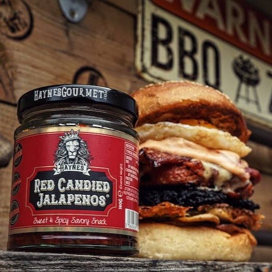 Haynes Candied Jalapenos Red