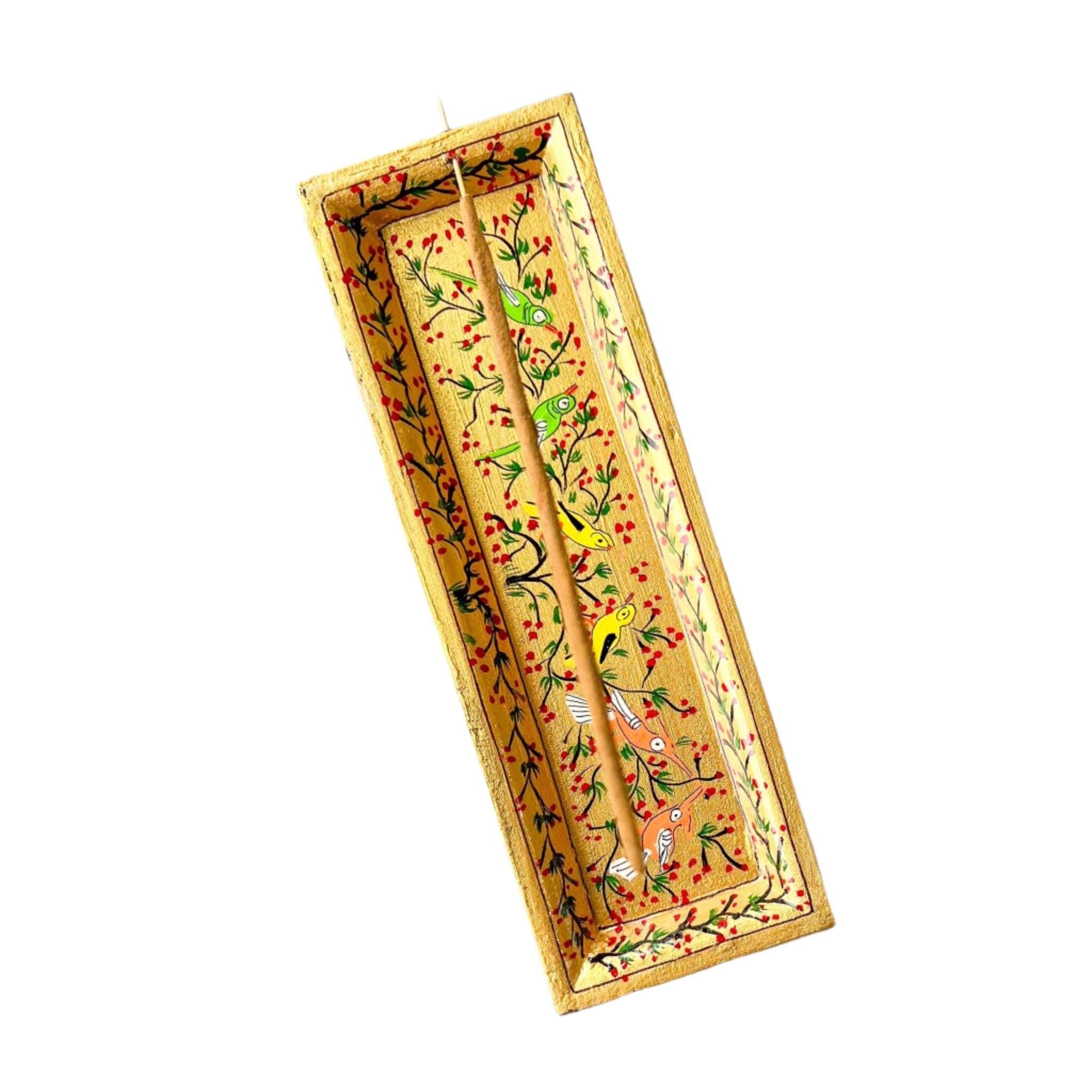 Heer Handpainted Incense Holder