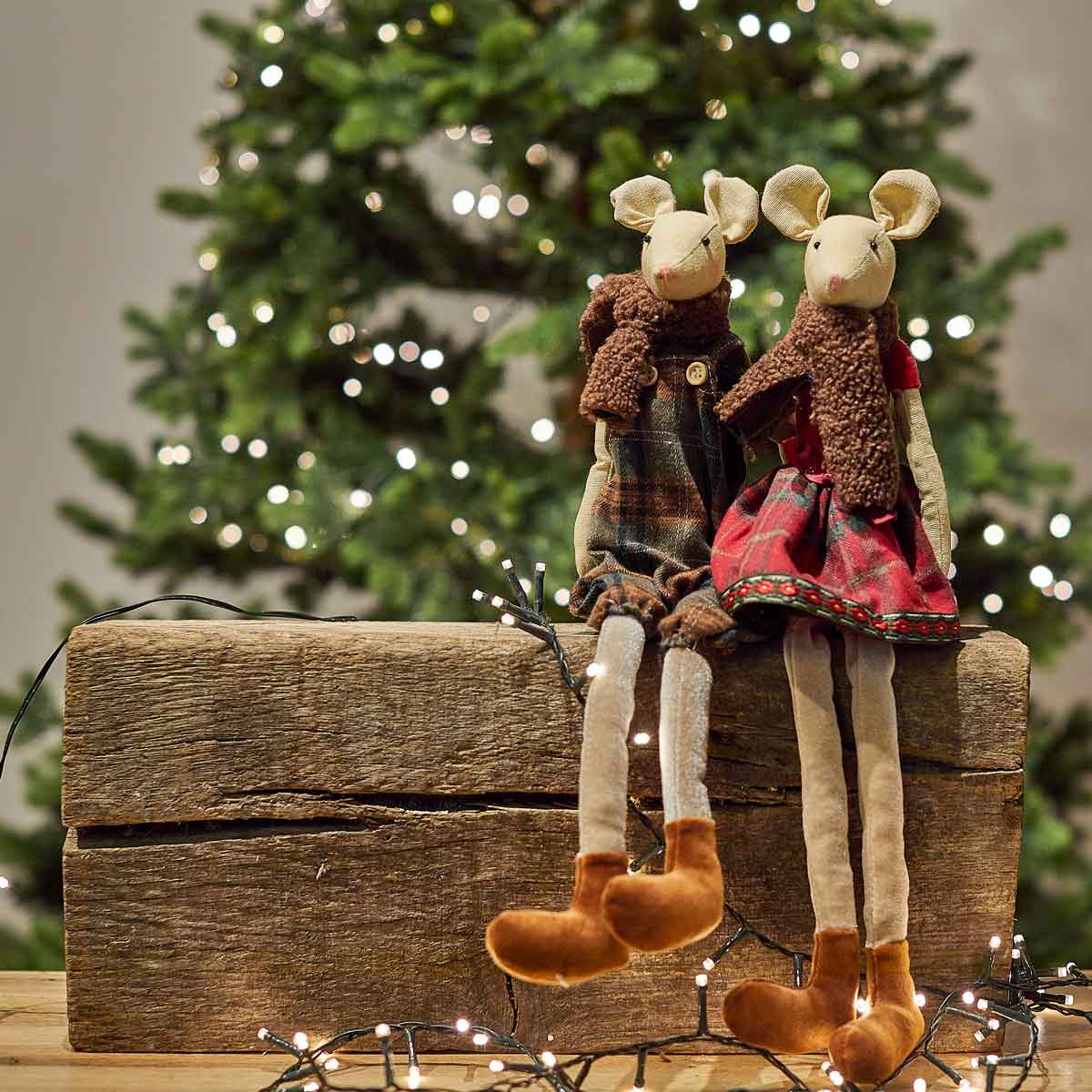 Henry and Harriet Mice Decorations