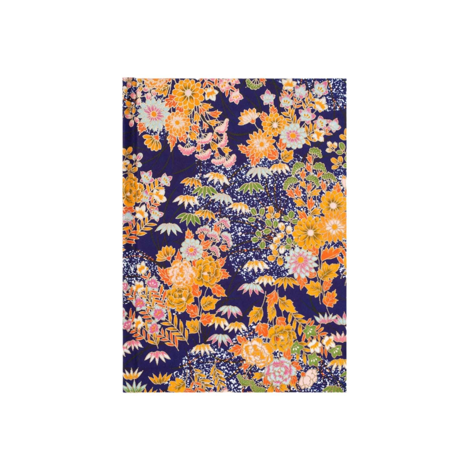 Heritage Notebook, Bouquet Spray in Blue Small,Medium