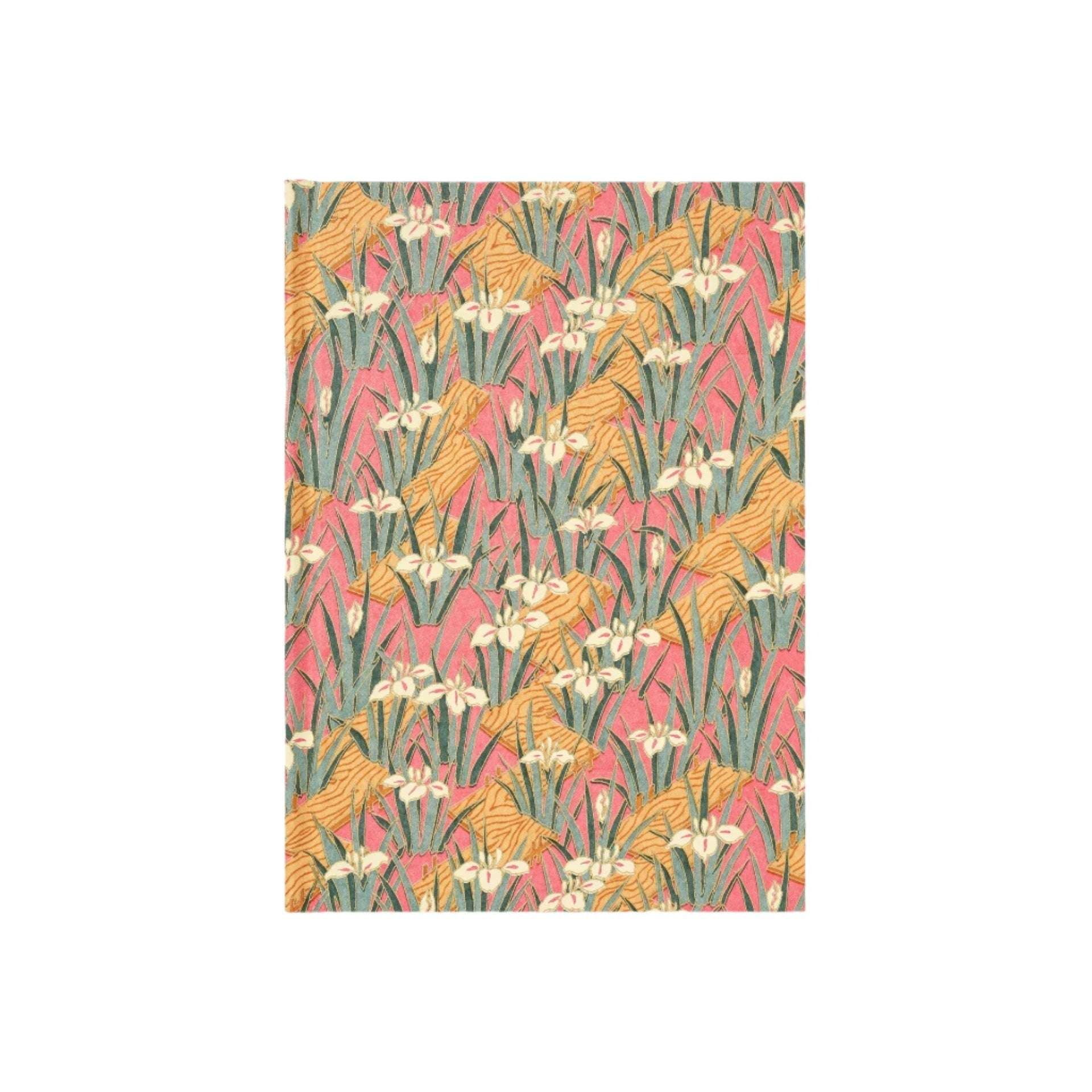 Heritage Notebook, Water Iris, Pink Small,Medium