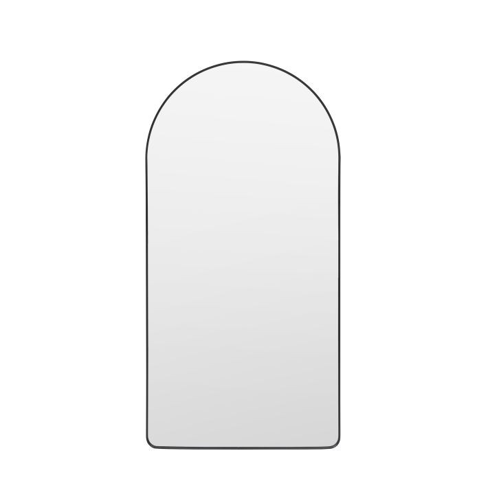 Holworth Large Arched Mirror, Black