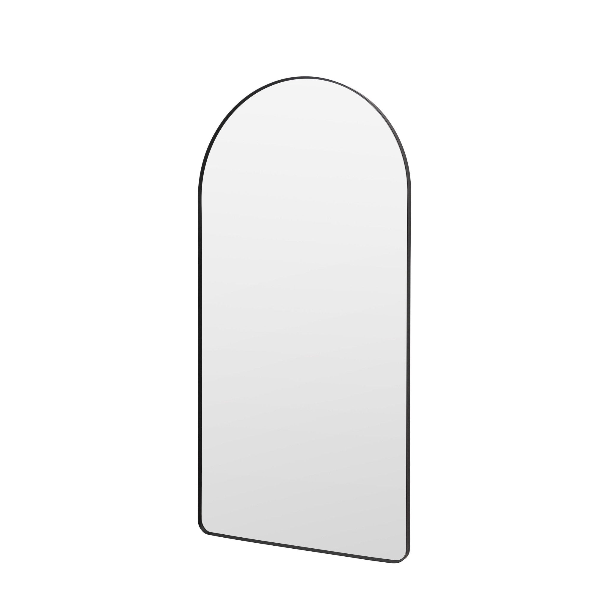 Holworth Large Arched Mirror, Black
