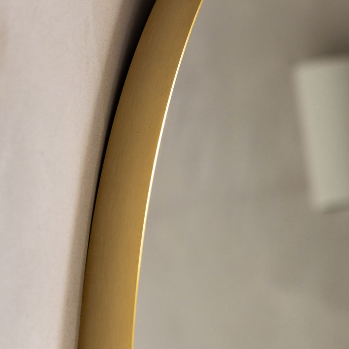 Holworth Large Arched Mirror, Gold