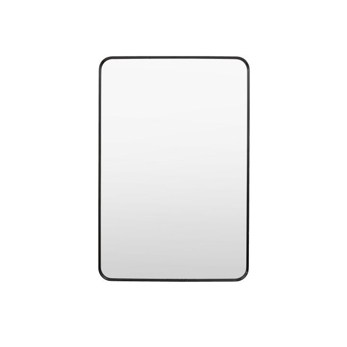 Holworth Small Rectangle Mirror, Black
