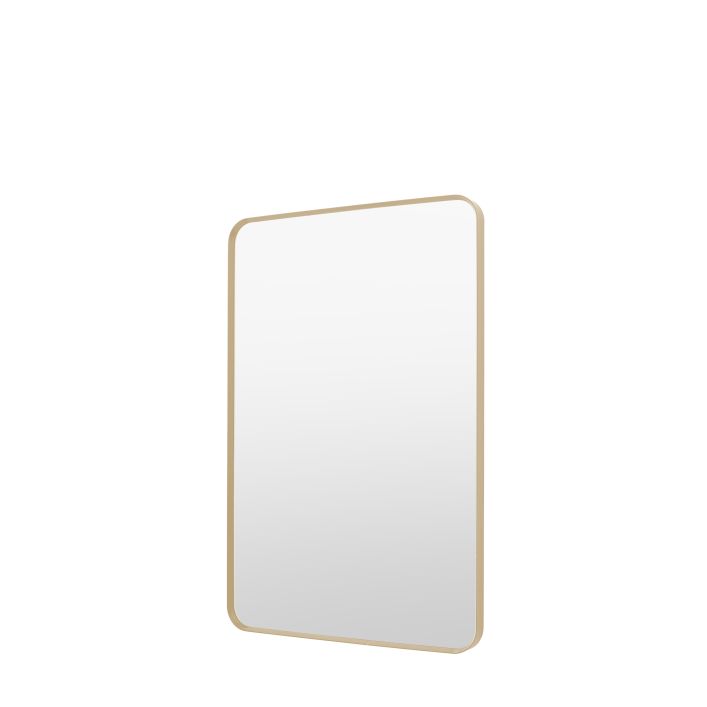 Holworth Small Rectangle Mirror, Gold
