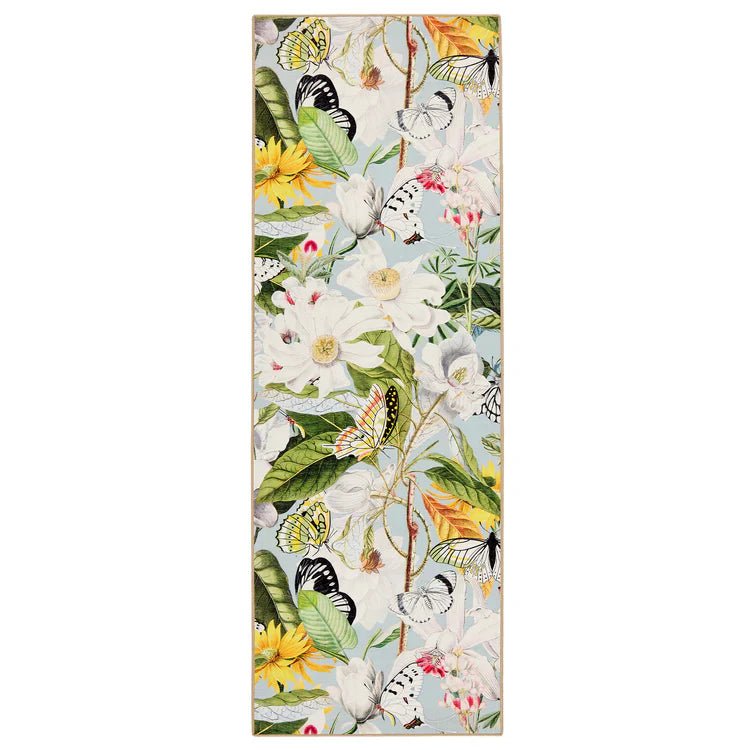 Hug Rug Eco-Washable Butterfly Blooms Rug 120 x 185cm,160 x 230cm,185 x 275cm,75 x 220cm