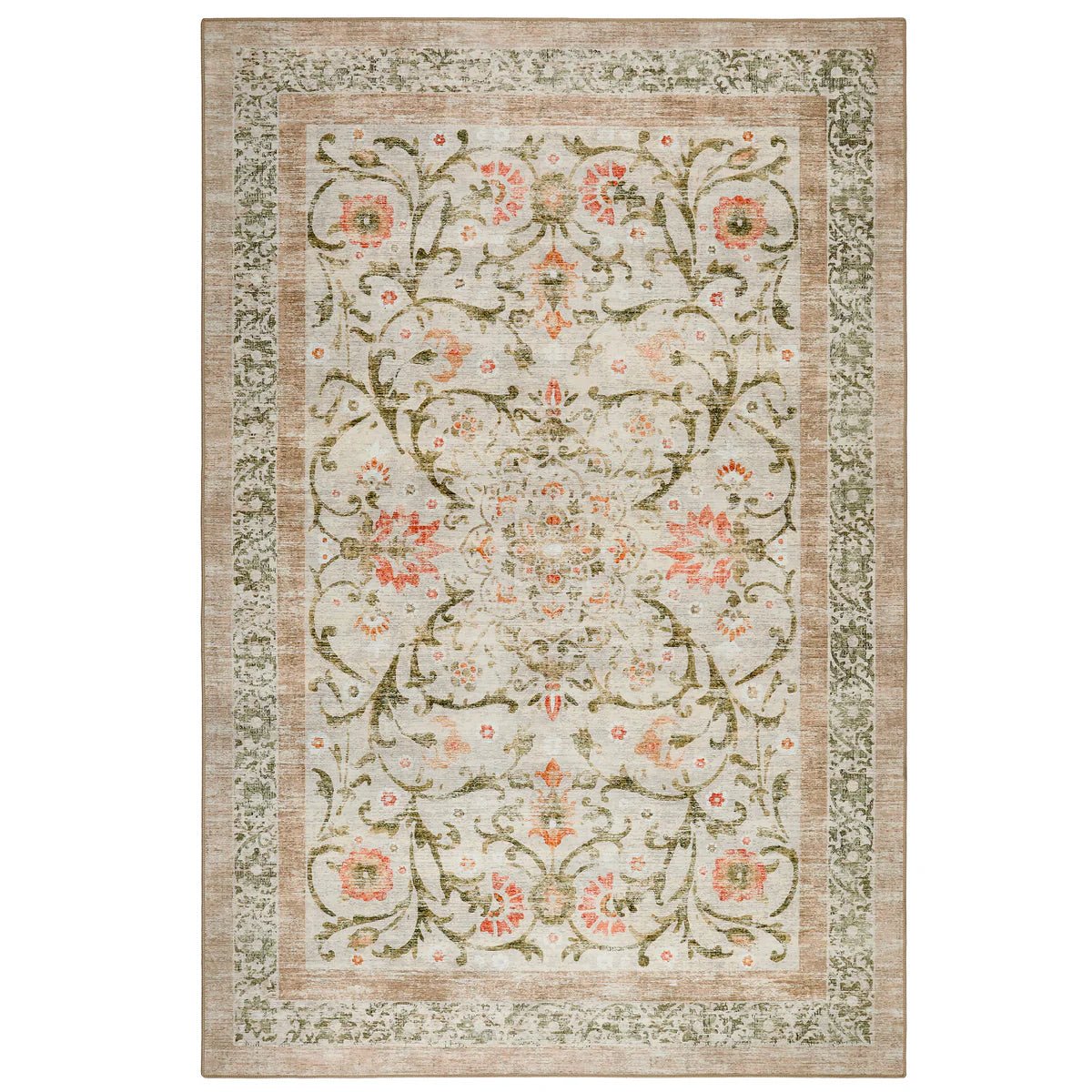 Hug Rug Eco-Washable Country Paisley Rug 120 x 185cm,160 x 230cm,185 x 275cm,75 x 220cm