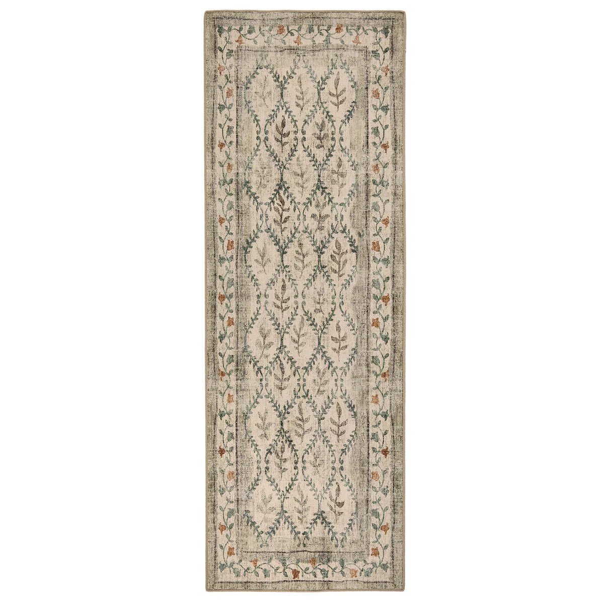Hug Rug Eco-Washable English Garden Rug 120 x 185cm,160 x 230cm,185 x 275cm,75 x 220cm