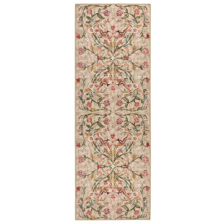 Hug Rug Eco-Washable Heritage Garden Rug 120 x 185cm,160 x 230cm,185 x 275cm,75 x 220cm