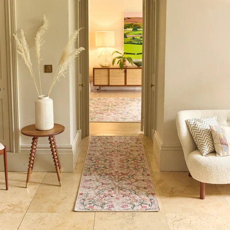 Hug Rug Eco-Washable Heritage Garden Rug 120 x 185cm,160 x 230cm,185 x 275cm,75 x 220cm