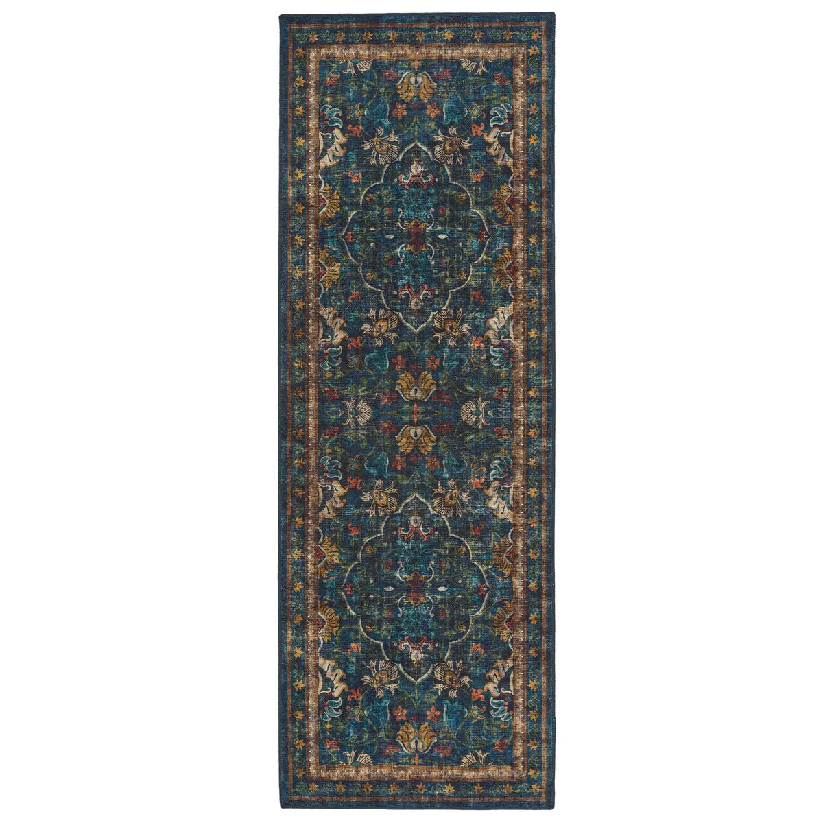 Hug Rug Eco-Washable Midnight Paisley Rug 120 x 185cm,160 x 230cm,185 x 275cm,75 x 220cm