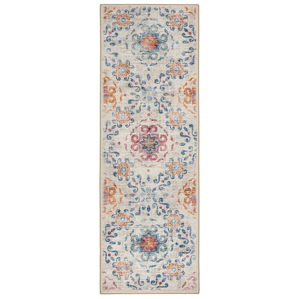 Hug Rug Eco-Washable Modern Damask Rug 120 x 185cm,160 x 230cm,185 x 275cm,75 x 220cm