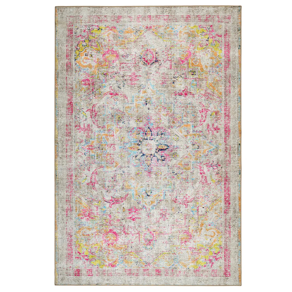 Hug Rug Eco-Washable Neo Classical Rug 120 x 185cm,160 x 230cm,185 x 275cm,75 x 220cm