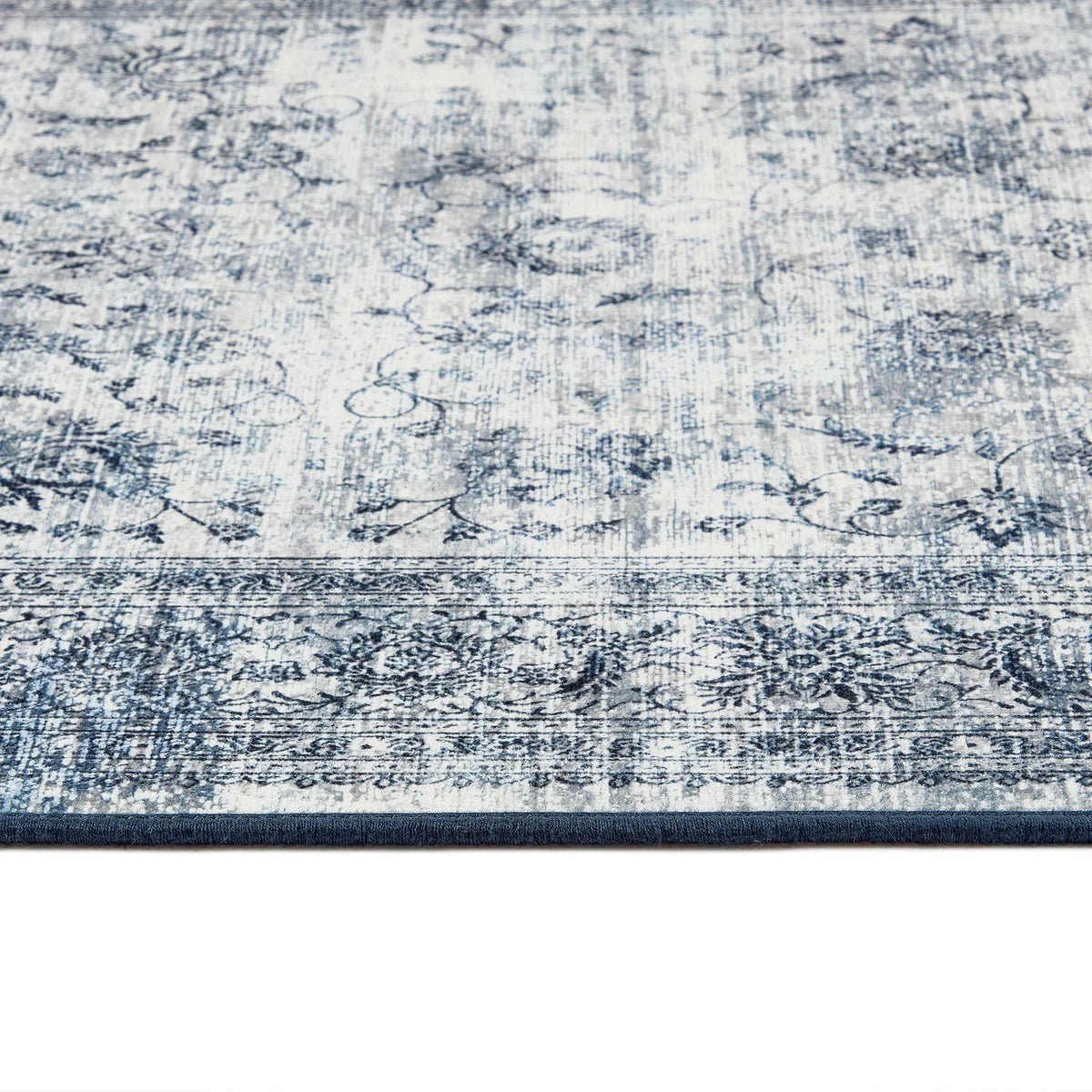 Hug Rug Eco-Washable Vintage Imperial Grey Rug 120 x 185cm,160 x 230cm,185 x 275cm,75 x 220cm