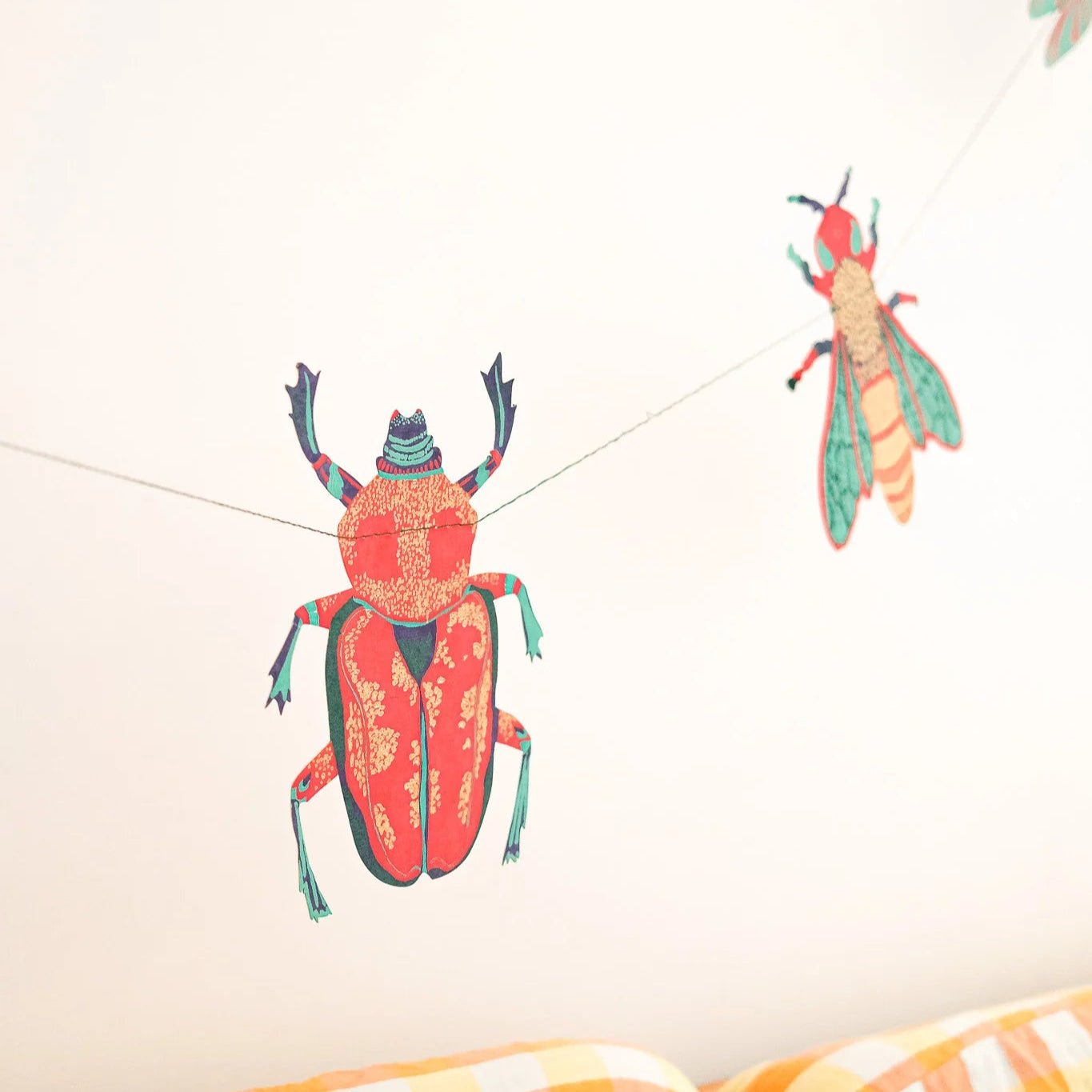 Insects Paper Garland