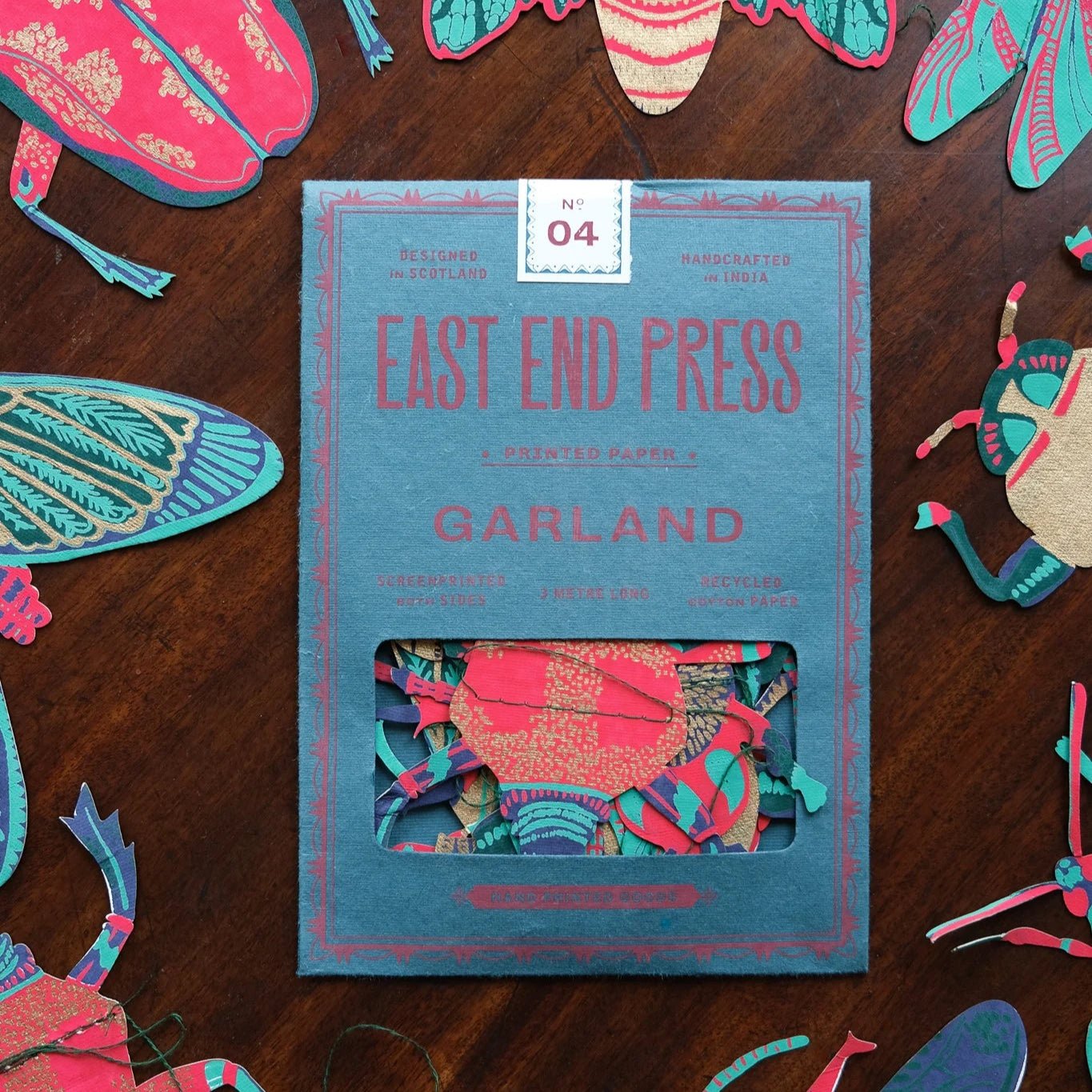 Insects Paper Garland