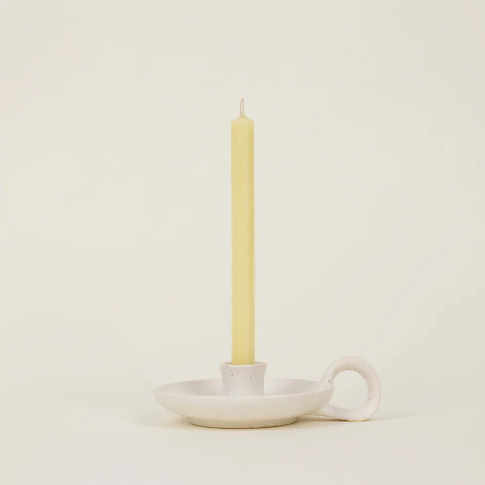 Ivory Mini Candles 1/2" x 6", bundle of 6