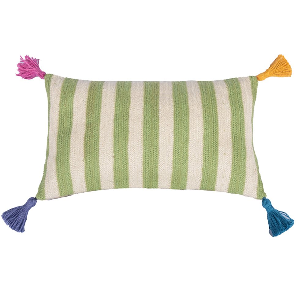 Jade Linen Cushion main image 1