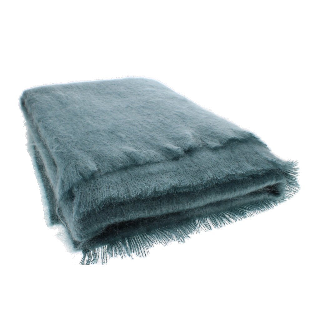 Juniper Mohair Throw by Bronte