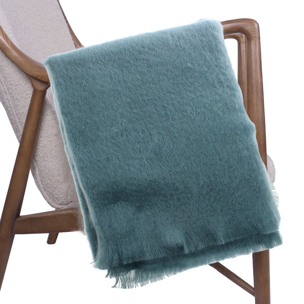 Juniper Mohair Throw by Bronte