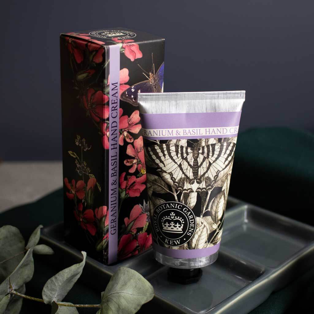 Kew Gardens Geranium & Basil Hand Cream