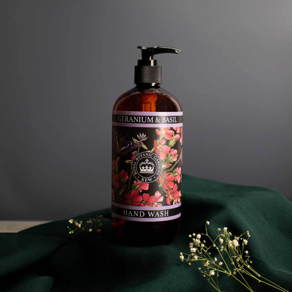Kew Gardens Hand & Body Wash, Geranium & Basil